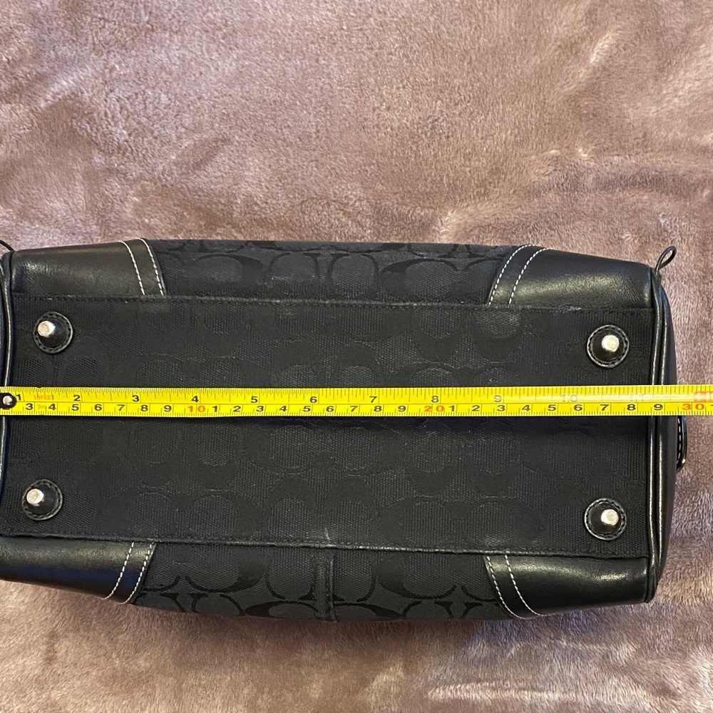 Coach Black Satchel - Picture 2 of 13